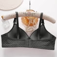 thumbnail image 5 of Front Fastening Bra for Women Full Coverage Wireless Comfort Support Bra with Wide Straps for Daily Use, 5 of 7