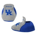 thumbnail image 4 of Infant Mitchell & Ness Royal/Heather Gray Kentucky Wildcats 3-Pack Bodysuit, Bib and Bootie Set, 4 of 5