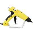 thumbnail image 4 of 550W Hot Glue Gun with Digital Display, Temperature Adjustable, 4 Interchangeable Nozzles, 24pcs High-Viscosity Glue Sticks, Professional DIY Craft Repair Tool, Yellow, 4 of 12
