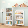 thumbnail image 4 of Jopath 3-Tier Bookcase,Kids Bookshelf &BToy Storage Cabinet Organizer,White, 4 of 7