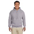 thumbnail image 1 of Gildan Men's Rib Knit Pouch Pocket Hooded Sweatshirt, 1 of 1