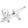 thumbnail image 5 of 0.2MM Gravity Feed Dual Action Airbrush Kit for Cake Decorating, Makeup, Nail Art, Efficient Spray Control, 5 of 5