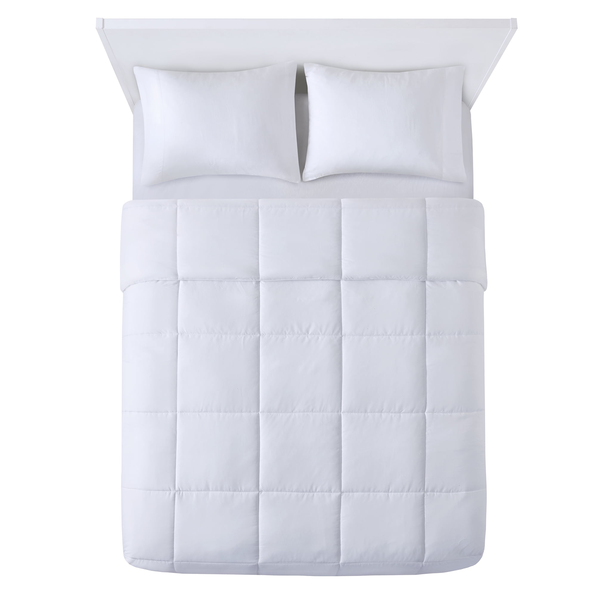 Mainstays Down Alternative Comforter, Full-Queen, White