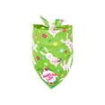 thumbnail image 2 of Lksixu Bandanas de Pâques pour Chien, Motif Lapin Coloré Triangle Foulard pour Animaux de Compagnie pour Garçons et Filles, Foulard Réversible Réglable Bavoirs Lavables pour Chiots Costume pour Chats et Chiens, 2 of 7