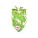 thumbnail image 2 of Bufanda triangular con estampado de conejito de Pascua, babero navideño de gatos y perros, ideal para accesorios fotográficos de fiesta de Pascua y decoraciones navideñas. Bufanda triangular de poliés, 2 of 6