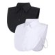 thumbnail image 1 of 2 Pieces Fake Collar Detachable Blouse Dickey Collar Half Shirts False Collar For Women Favors A-yuhao, 1 of 5