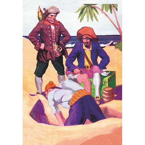 Captain Kidd- Fine Art Canvas Print (20" x 30")