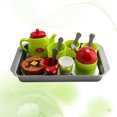 thumbnail image 2 of Tableware Toy Children'S Pretend Play Toys Simulation Dinner Plate Kettle Set Kitchen Pretend Cooking Toys Role Play Kitchen Utensils, 2 of 8