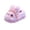 02_Purple, variant on GPOECD Slippers for Girls Rabbit Cartoon Shape Winter Warm Soft Non Indoor Footwear for Little Kids Cute Slippers Winter Home