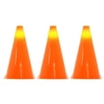 thumbnail image 2 of 9 Inch Cone with Light Safety Cone Traffic Cone Multi-purpose, 2 of 8