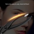 thumbnail image 3 of 2PCS Eyebrow Tweezers Multifunctional Tweezer Clips Eyebrow Trimming Makeup Beauty Tools, 3 of 9