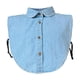 thumbnail image 4 of Cuello falso para mujer, elegante blusa de media camisa ajustable con cuello falso y media camisa Cuello redondo, 4 of 7