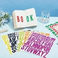 thumbnail image 3 of HAOAN 24Sheets 400pcs Large Letter & Number Stickers 2.5 Inch Self Adhesive Letters Stickers Big Font Stickers, 3 of 5