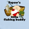 thumbnail image 2 of CafePress - Papaw's Fishing Buddy Infant Bodysuit - Baby Light Bodysuit, Size Newborn - 24 Months, 2 of 4