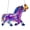 C, variant on 7.8 inch Window Sun Catcher, Horse Stained Glass Effect Sun-Catcher, Horse Ornament with Colorful Design, for Window Hanging, Donkey Lover Gifts for Women Men