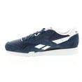 thumbnail image 5 of Reebok Men's Classic Nylon Sneaker, Collegiate Navy/White, 9.5, 5 of 8