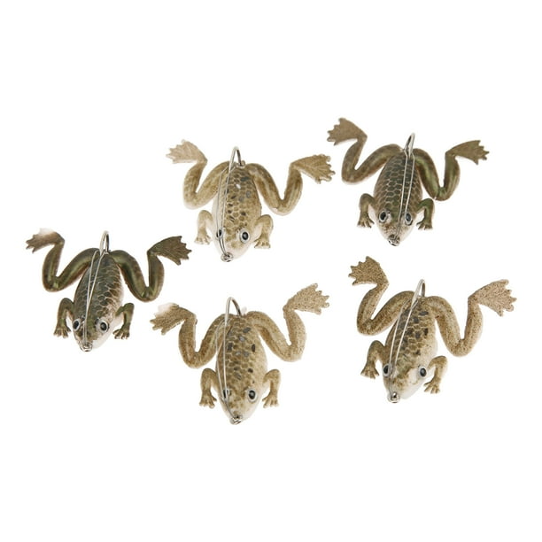 Leurre grenouille tonnerre appat de p che 3 5 cm grenouille douce avec double Leurre grenouille tonnerre appat de p che 3 5 cm grenouille douce avec double