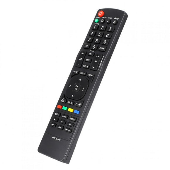 Controlador de TV, carcasa de ABS, control remoto de televisión negro, diseño de precisión