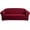 Burgundy, variant on Milan Furniture Slipcover Fitted Protector Couch Cover Jacquard Soft Stretch Non Slip Fabric, Sofa, Sand