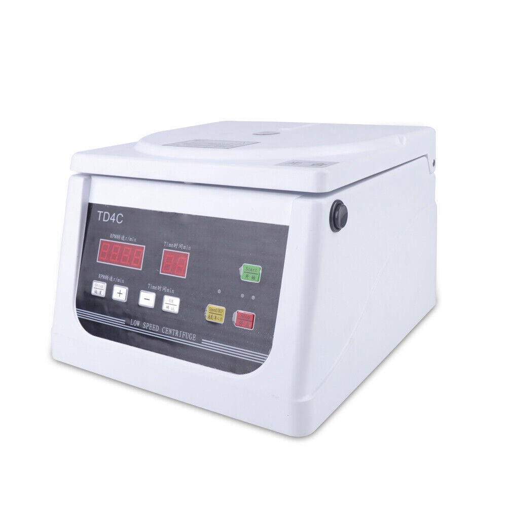 Miumaeov PRP Centrifuge Machine 8X15mL Lab Medical Benchtop Low Speed Blood Centrifuges with Digital Display 0-4000RPM
