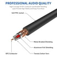 XLR Microphone Cable to Mic Jack 1/4 TRS Cable 6.35mm/6.5mm Male to XLR