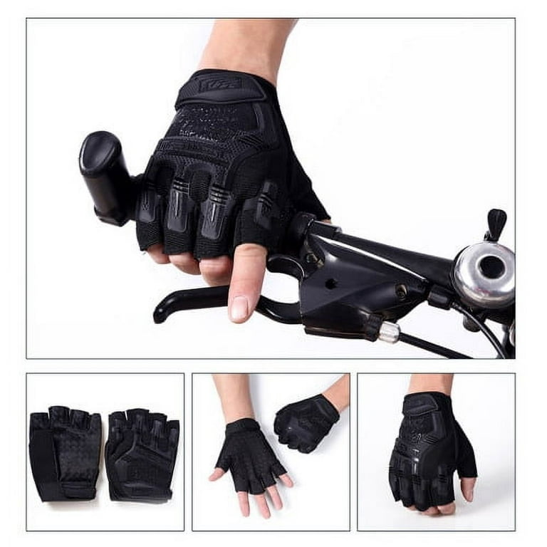 Austrian Army - Lightweight Black Nylon Cycling Gloves - Grade 1 - Forces  Uniform and Kit