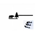 thumbnail image 1 of Village Wrought Iron CUR-83-112-S Tige de Rideau Ours & Pin - Grande, 1 of 1