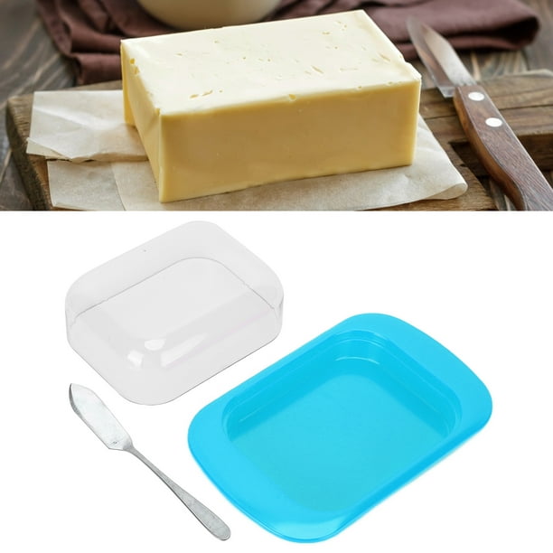Acheter Boîte de rangement de beurre avec couvercle, cuillère coupe-beurre  de qualité alimentaire, conservation de la fraîcheur, réfrigérateur,  support de récipient alimentaire pour fromage, fournitures de cuisine