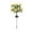 Yellow, variant on Floral, Illuminating - Artificial Plant Solar Stake Light, Waterproof Outdoor Landscape Decor for Family Yard Patio Pathway (27.6 Inch)