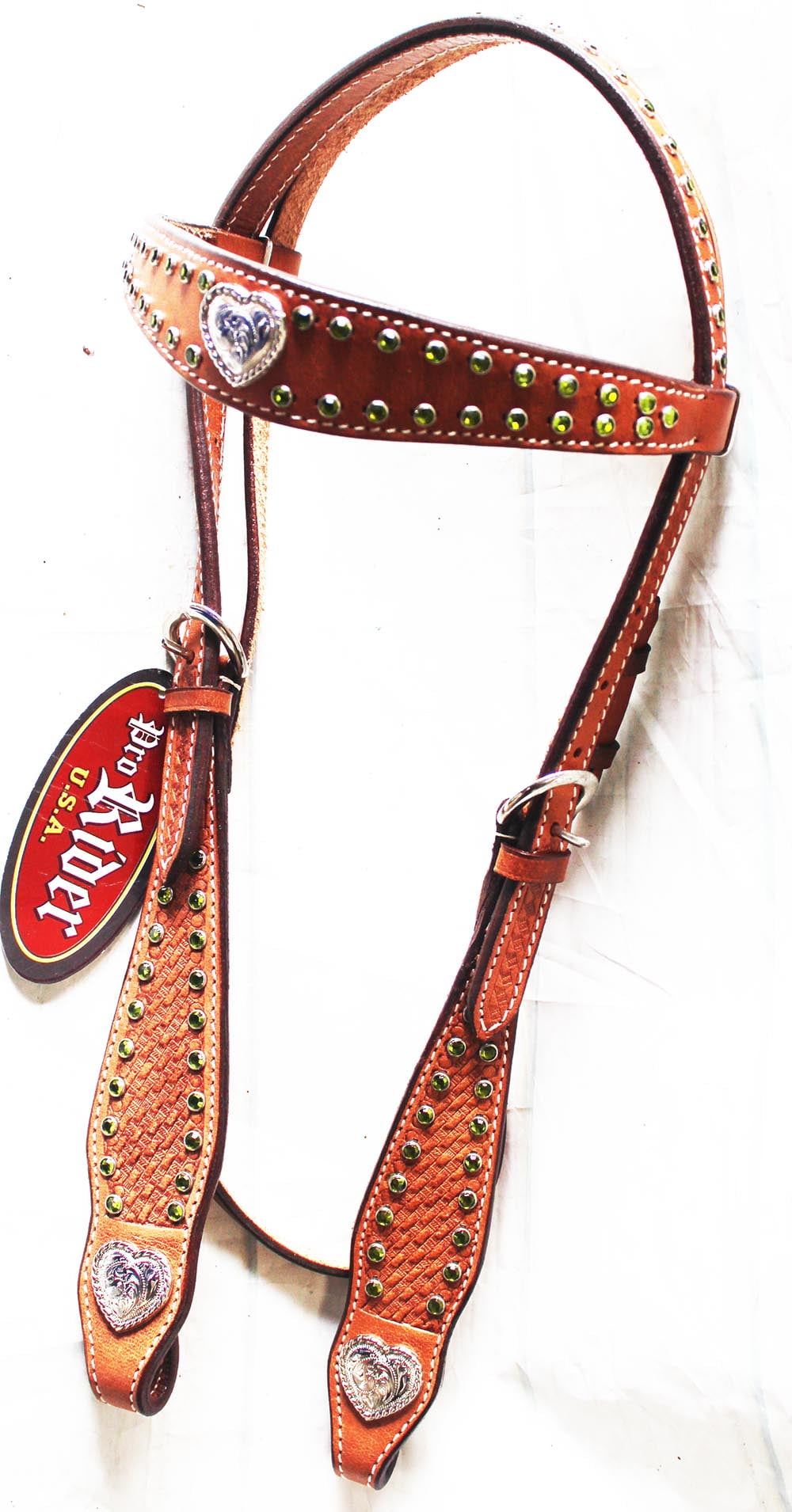 Horse Tack Bridle Western Leather Headstall 9204HBCO231