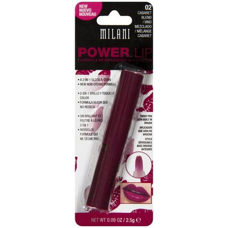 - Milani Milani Power Lip Gloss Stain, 0.09 oz