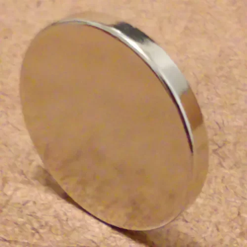 N52 Neodymium Cylindrical (1 X 1/8) Inch Cylinder/Disc Magnet