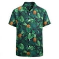 thumbnail image 3 of Camisetas gráficas divertidas con estampado 3D de frutas y piña para hombre, camisas casuales holgadas de manga corta para playa hawaiana, ropa de calle de verano para hombre, 3 of 4