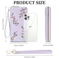 thumbnail image 2 of LOUEBICA Wallet Women Clutch Leather Wristlet Wallet Fashion Embossed RFID Blocking Credit Card Holder with Strap, 2 of 8