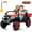 Red, variant on Joyracer 24V Ride on Toys 4WD 2 Seater Ride on Car Truck with Remote Control, Electric Car for Kids w/ Dump Bed/ Shovel, 4-Wheeler Spring Suspension, Music,Green