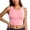 2-Pink, variant on Womens Bikini Top Round Neck Bra Sporty Swimsuit Black Tankini Women Summer Essentials