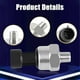 thumbnail image 4 of 150 PSI Pressure Transducer Sensor with Connector Harness,1/8In NPT Thread Stainless Steel Pressure Transmitter for Oil, 4 of 5