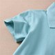 thumbnail image 5 of Odeerbi Camisas de Golf de Niños Niñas Algodón Color Sólido Camisas de Tenis de Manga Corta Uniforme Escolar Con Bolsillo, 5 of 7