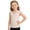 Khaki, variant on HAOTAGS Girls Striped Tank Top, Spring-Summer Sleeveless Crew-Neck Pullover for Boys & Girls Pink 5 Years