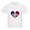 White, variant on CafePress - Dominican Heart Kids Light T Shirt - Light T-Shirt Kids XS-XL