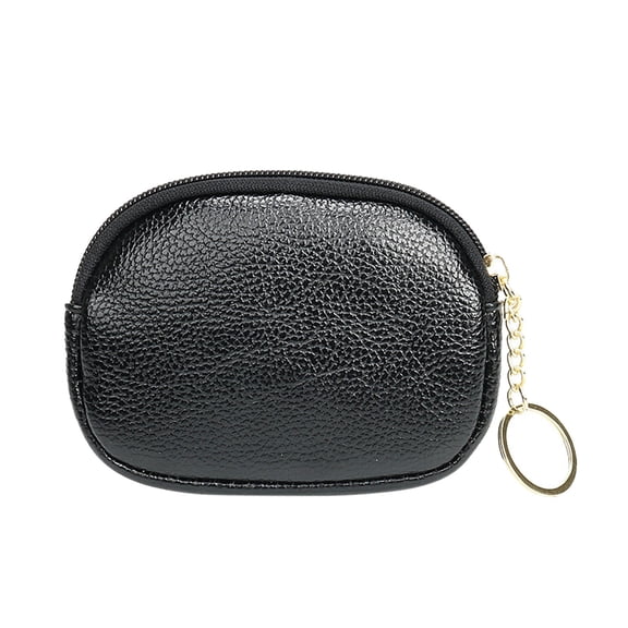 Daolelai Fashion Women's Solid Color Zipper Coin Bag Key Bag Envelope Bag Clutch Bag Coin Purse