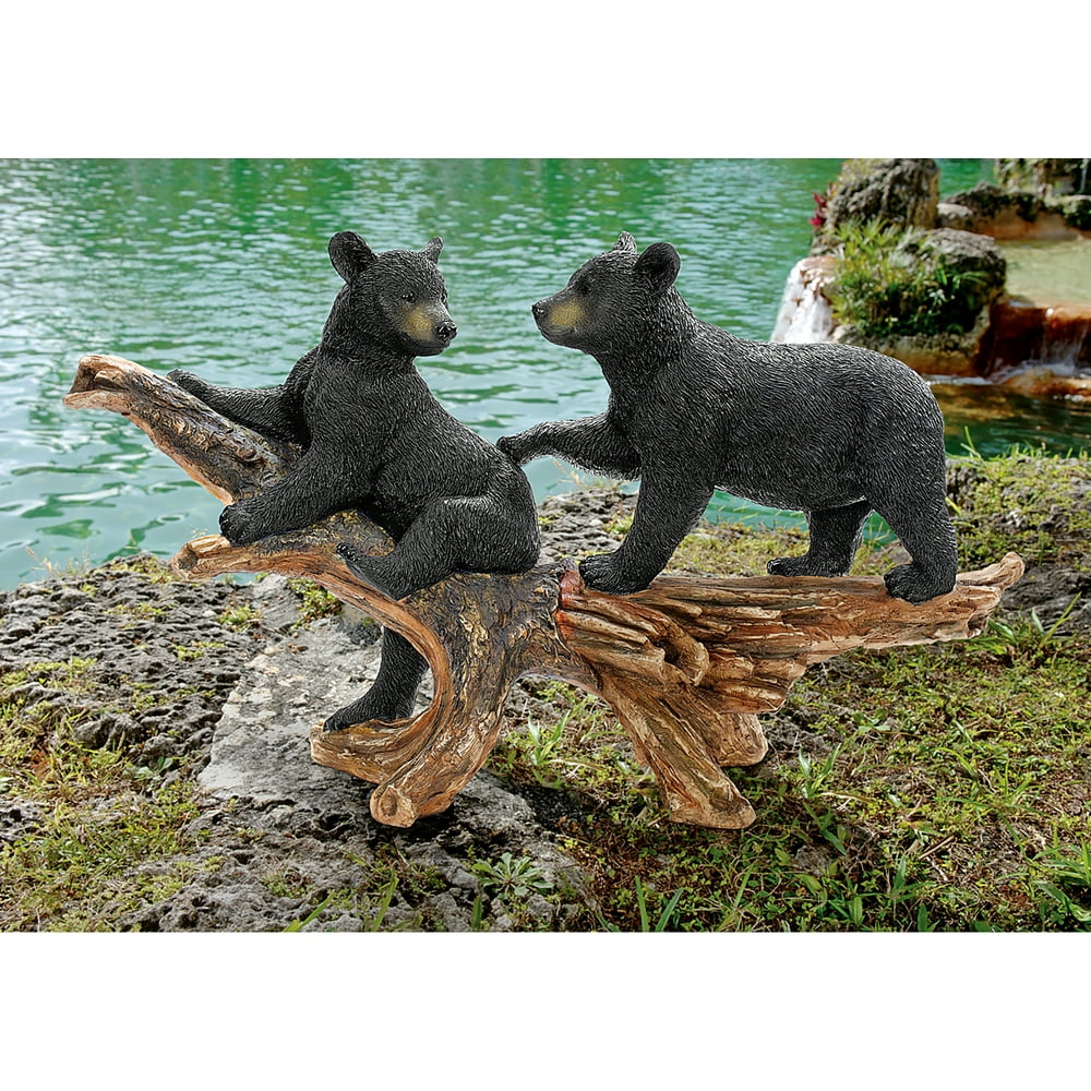 Design Toscano Mischievous Bear Cubs Sculpture