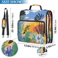 thumbnail image 2 of FORMRS Zipper Binder with Shoulder Strap 2-inch Ring 500 Sheet Capacity File Bag, Colorful Landscape, 2 of 5