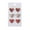 D, variant on Geometric Patterned Earrings Graduation Season Opening Season Pencil Butterfly Love Wooden Earnail Set Teacher's Day Gift Female Halloween Trendy Ear Trinkets