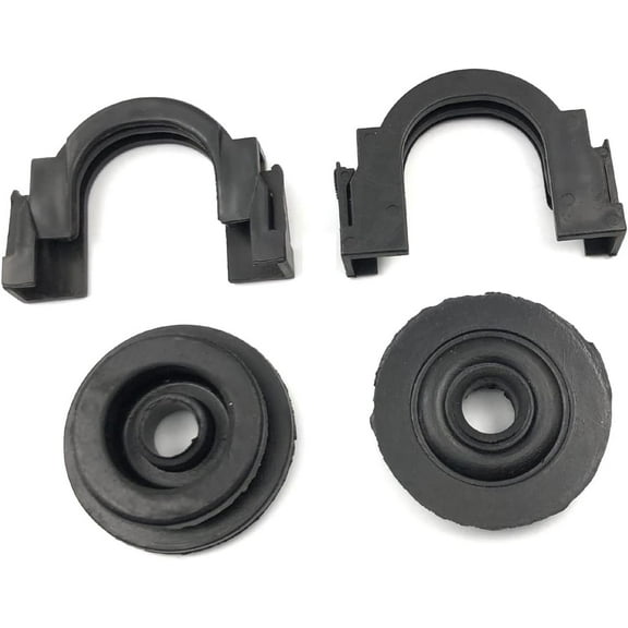 LEEKUANGSU 2Sets Upper Radiator Mount Bushing Bracket Compatible with Altima Maxima Murano Quest Rogue 21506-6M100 21542-CA000