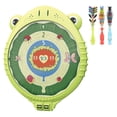 thumbnail image 1 of Juego de tablero de dardos de animales Zulema con 3 dardos magnéticos color rana, 1 of 7