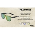 thumbnail image 2 of 10 Upper Decks Mirrored Sunglasses Pack - Plastic, UV Protection, Lenses UV 400 - Green, 2 of 8