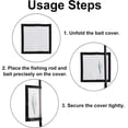 thumbnail image 5 of Clear Fishing Lure Wraps, Transparent Fishing Lure Covers Bait Gloves Fish Hook Storage Protectors Pole Sleeve Guard to Keep Fishermen Fishing Safe for Rod, 5 of 7