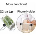 thumbnail image 5 of Sprouting rack, mason jar lid holder. 2pcs, 5 of 5
