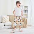 thumbnail image 6 of Boy's Pajama Pants Boys' Long Sleep Pants Children's Pajama Pants Loose Fitting Pajama Pants are Convenient to Put on and Take off S Halloween Grimace Pumpkin, 6 of 9